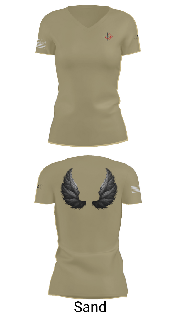 Womens Short Sleeve Vneck Shirt, WarriorPrep, Navy, Teamtime, Team time, sublimation, custom sports apparel, team uniforms, spirit wear, spiritwear, sports uniforms, custom shirts, team store, custom team store, fundraiser sports, apparel fundraiser