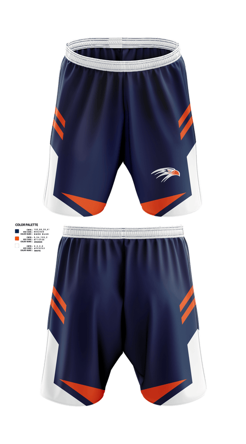 Athletic Shorts With Pockets, HAWKS, , Teamtime, Team time, sublimation, custom sports apparel, team uniforms, spirit wear, spiritwear, sports uniforms, custom shirts, team store, custom team store, fundraiser sports, apparel fundraiser