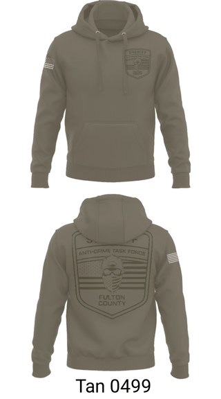 Hoodie, Fulton County Anti-Crime Task Force, , Teamtime, Team time, sublimation, custom sports apparel, team uniforms, spirit wear, spiritwear, sports uniforms, custom shirts, team store, custom team store, fundraiser sports, apparel fundraiser