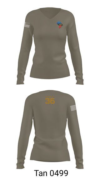 Women's Long Sleeve Vneck Shirt, Rescue Engine 56DCFD RTC407, Fire Department, Teamtime, Team time, sublimation, custom sports apparel, team uniforms, spirit wear, spiritwear, sports uniforms, custom shirts, team store, custom team store, fundraiser sports, apparel fundraiser