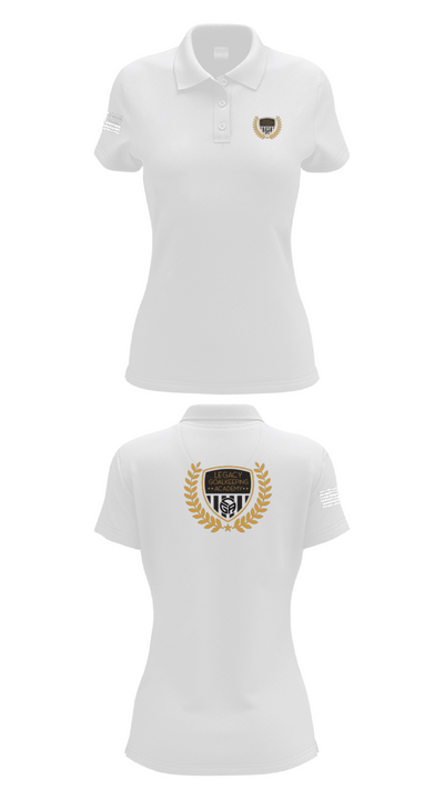 Legacy Goalkeeping Acadmey 97748619 Women's Short Sleeve Performance Polo  - 17