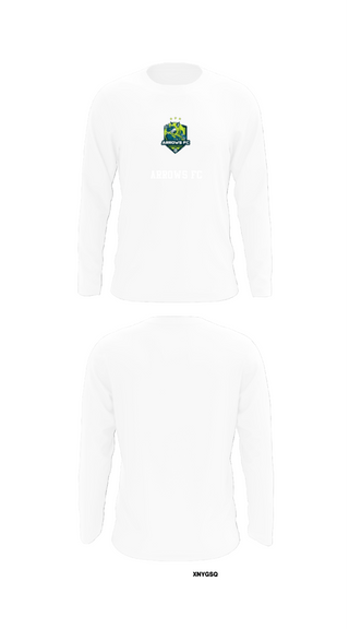 Long Sleeve Performance Shirt, ARROWS FC, Men's Soccer, Teamtime, Team time, sublimation, custom sports apparel, team uniforms, spirit wear, spiritwear, sports uniforms, custom shirts, team store, custom team store, fundraiser sports, apparel fundraiser