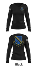 Det 607 13303638 Women's Long Sleeve V-neck Shirt - 37