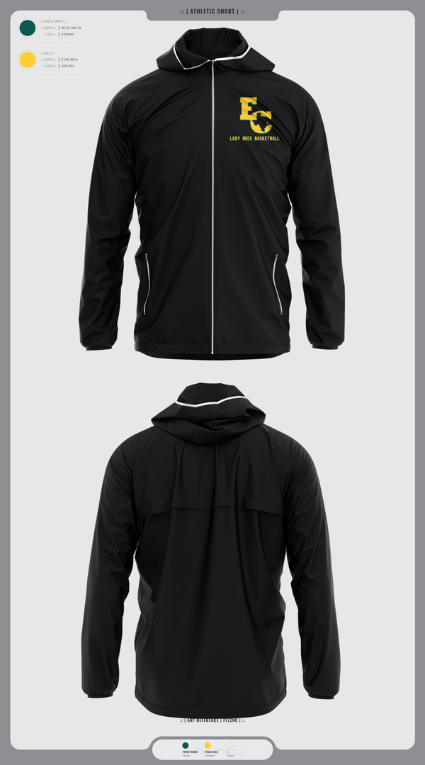 Windbreaker, East Chambers High School Basketball, Women's Basketball, Teamtime, Team time, sublimation, custom sports apparel, team uniforms, spirit wear, spiritwear, sports uniforms, custom shirts, team store, custom team store, fundraiser sports, apparel fundraiser