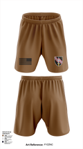 B Co 1-54 SFAB MAT 6122 Athletic Shorts With Pockets - 126