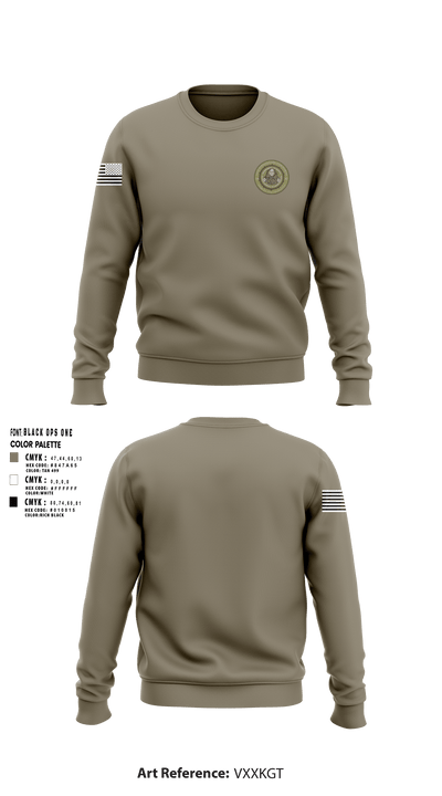 FBI 13370417 Crew Neck Sweatshirt - 1