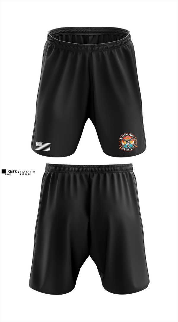 Athletic Shorts With Pockets, New Jersey State Police, Police, Teamtime, Team time, sublimation, custom sports apparel, team uniforms, spirit wear, spiritwear, sports uniforms, custom shirts, team store, custom team store, fundraiser sports, apparel fundraiser