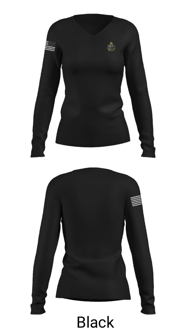 Women's Long Sleeve Vneck Shirt, Cliff WilliamsCliff Williams, , Teamtime, Team time, sublimation, custom sports apparel, team uniforms, spirit wear, spiritwear, sports uniforms, custom shirts, team store, custom team store, fundraiser sports, apparel fundraiser