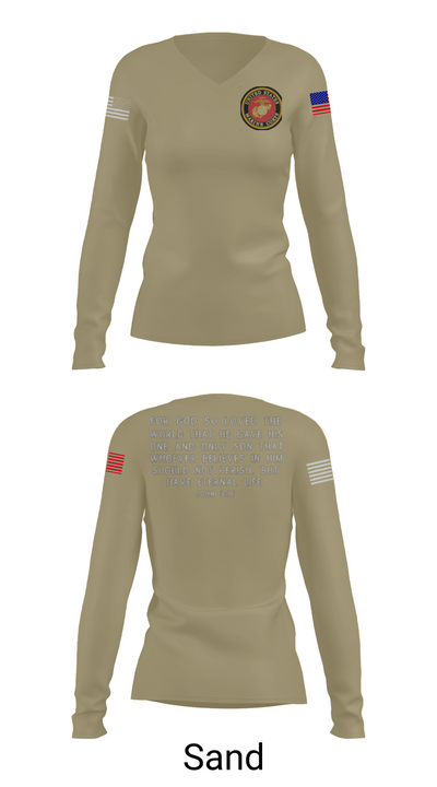 O311 60361222 Women's Long Sleeve V-neck Shirt - 97