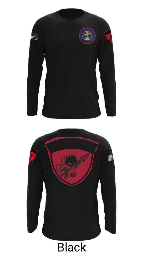 Long Sleeve Performance Shirt, DICKINSON PLATOON, Army, Teamtime, Team time, sublimation, custom sports apparel, team uniforms, spirit wear, spiritwear, sports uniforms, custom shirts, team store, custom team store, fundraiser sports, apparel fundraiser