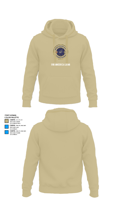 USS AMERICA LHA6 62231282 Hoodie - 87