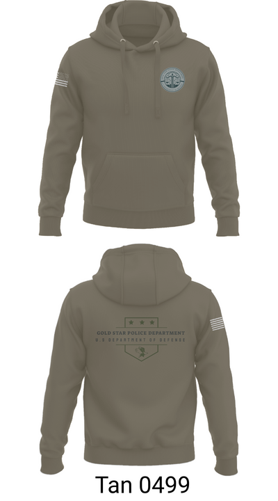 GOLD STAR POLICE DEPARTMENT 55137313 Hoodie - 74