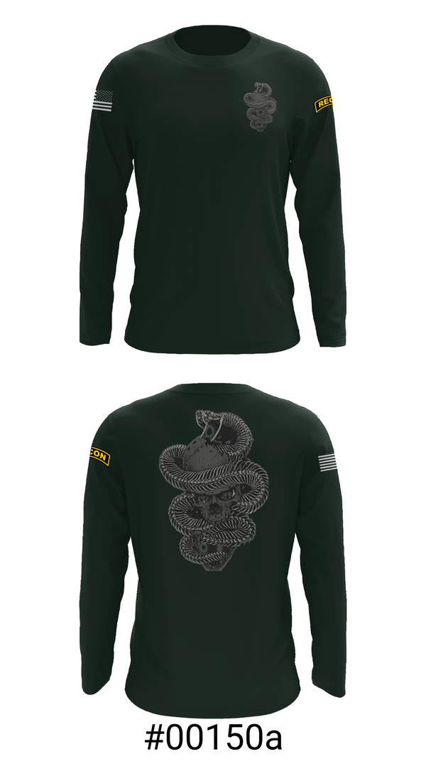 Long Sleeve Performance Shirt, HHC 1-8IN SCT, Army, Teamtime, Team time, sublimation, custom sports apparel, team uniforms, spirit wear, spiritwear, sports uniforms, custom shirts, team store, custom team store, fundraiser sports, apparel fundraiser