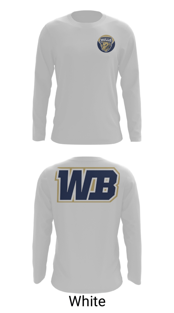 Long Sleeve Performance Shirt, West Boca Raton Community High School Lacrosse, Women's Lacrosse, Teamtime, Team time, sublimation, custom sports apparel, team uniforms, spirit wear, spiritwear, sports uniforms, custom shirts, team store, custom team store, fundraiser sports, apparel fundraiser
