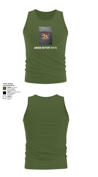 Archer Battery 2-2 FA 26774944 Tank Top - 59