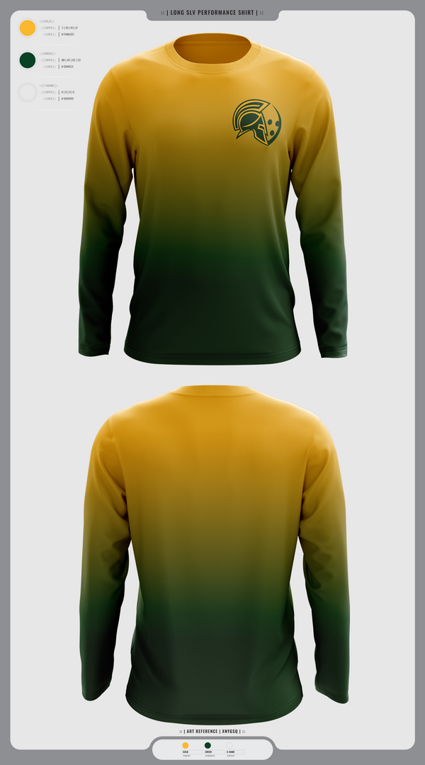 Long Sleeve Performance Shirt, Glenbrook North Spartan Bowling, Bowling, Teamtime, Team time, sublimation, custom sports apparel, team uniforms, spirit wear, spiritwear, sports uniforms, custom shirts, team store, custom team store, fundraiser sports, apparel fundraiser