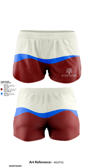 Womens Shorts, Hope Restoration Ministries, , Teamtime, Team time, sublimation, custom sports apparel, team uniforms, spirit wear, spiritwear, sports uniforms, custom shirts, team store, custom team store, fundraiser sports, apparel fundraiser