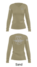 2D Marine Raider Battalion 793595 Women's Long Sleeve V-neck Shirt - 97