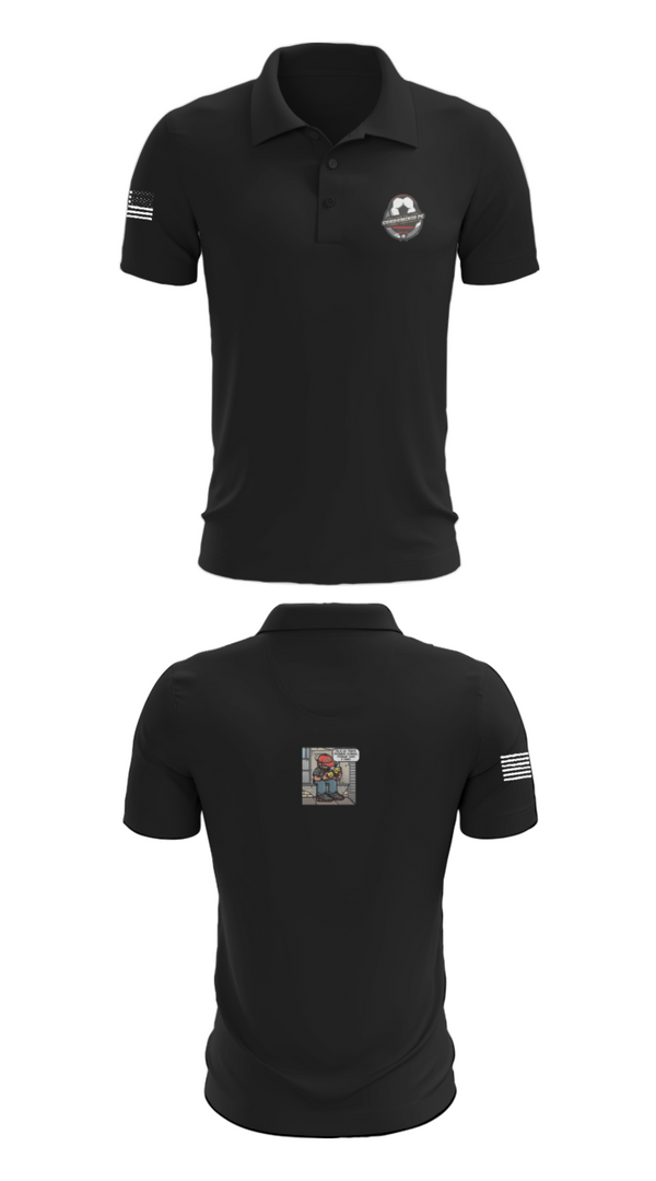 Short Sleeve Performance Polo, Condominio FC, Men's Soccer, Teamtime, Team time, sublimation, custom sports apparel, team uniforms, spirit wear, spiritwear, sports uniforms, custom shirts, team store, custom team store, fundraiser sports, apparel fundraiser