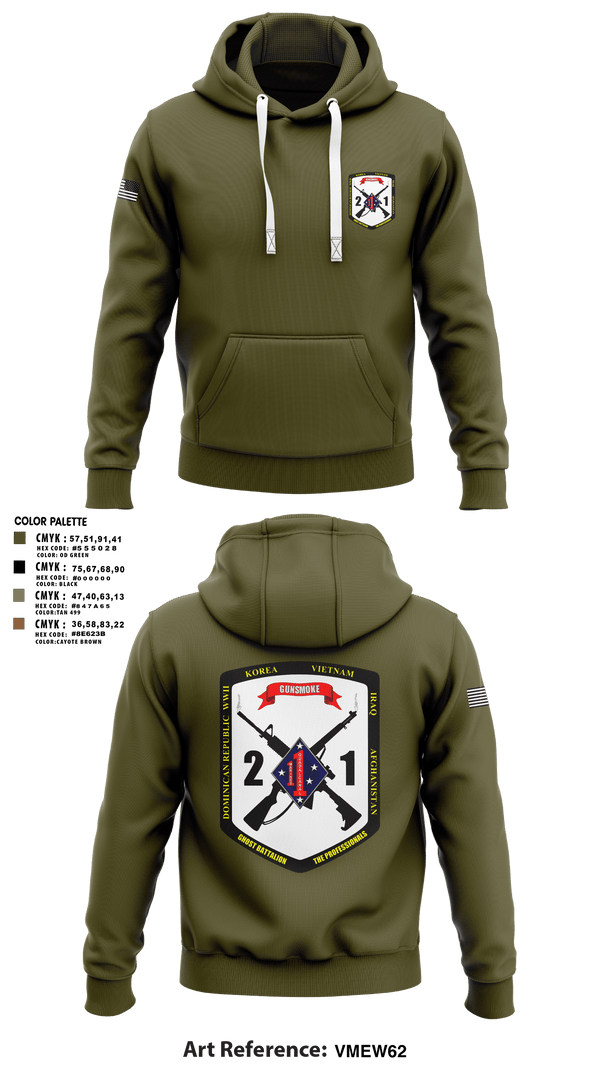 Hoodie, 2nd Battalion, 1st Marine Regiment, Marines, Teamtime, Team time, sublimation, custom sports apparel, team uniforms, spirit wear, spiritwear, sports uniforms, custom shirts, team store, custom team store, fundraiser sports, apparel fundraiser