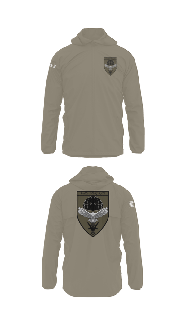 Windbreaker, 8.FschJgRgt 26, Army, Teamtime, Team time, sublimation, custom sports apparel, team uniforms, spirit wear, spiritwear, sports uniforms, custom shirts, team store, custom team store, fundraiser sports, apparel fundraiser
