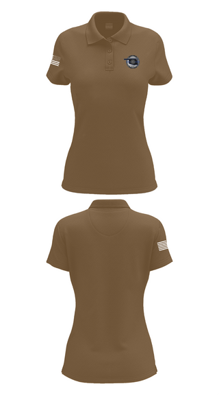 Womens Short Sleeve Performance Polo, Salina Police Department, Police, Teamtime, Team time, sublimation, custom sports apparel, team uniforms, spirit wear, spiritwear, sports uniforms, custom shirts, team store, custom team store, fundraiser sports, apparel fundraiser