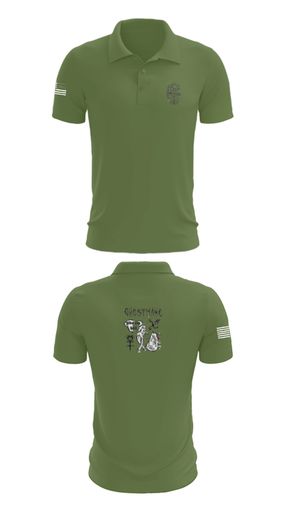 Ceremonial Platoon 73521546 Short Sleeve Performance Polo - 47