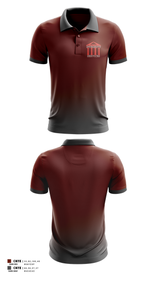 Short Sleeve Performance Polo, Integrity Services, , Teamtime, Team time, sublimation, custom sports apparel, team uniforms, spirit wear, spiritwear, sports uniforms, custom shirts, team store, custom team store, fundraiser sports, apparel fundraiser