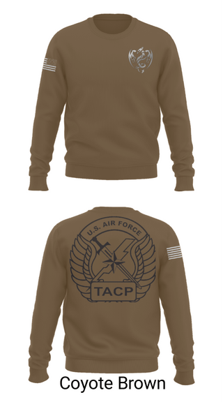 Crew Neck Sweatshirt, 18th Air Support Operations Group, Air Force, Teamtime, Team time, sublimation, custom sports apparel, team uniforms, spirit wear, spiritwear, sports uniforms, custom shirts, team store, custom team store, fundraiser sports, apparel fundraiser