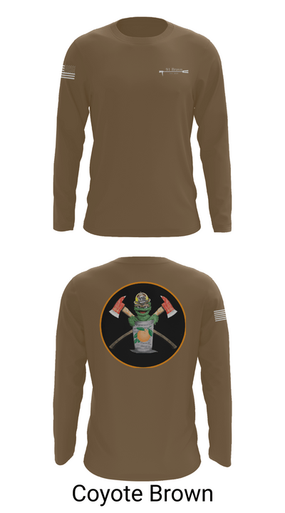 91 Bravo 3173818 Long Sleeve Performance Shirt 6
