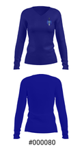 iMater Knights 12068030 Women's Long Sleeve V-neck Shirt - 20