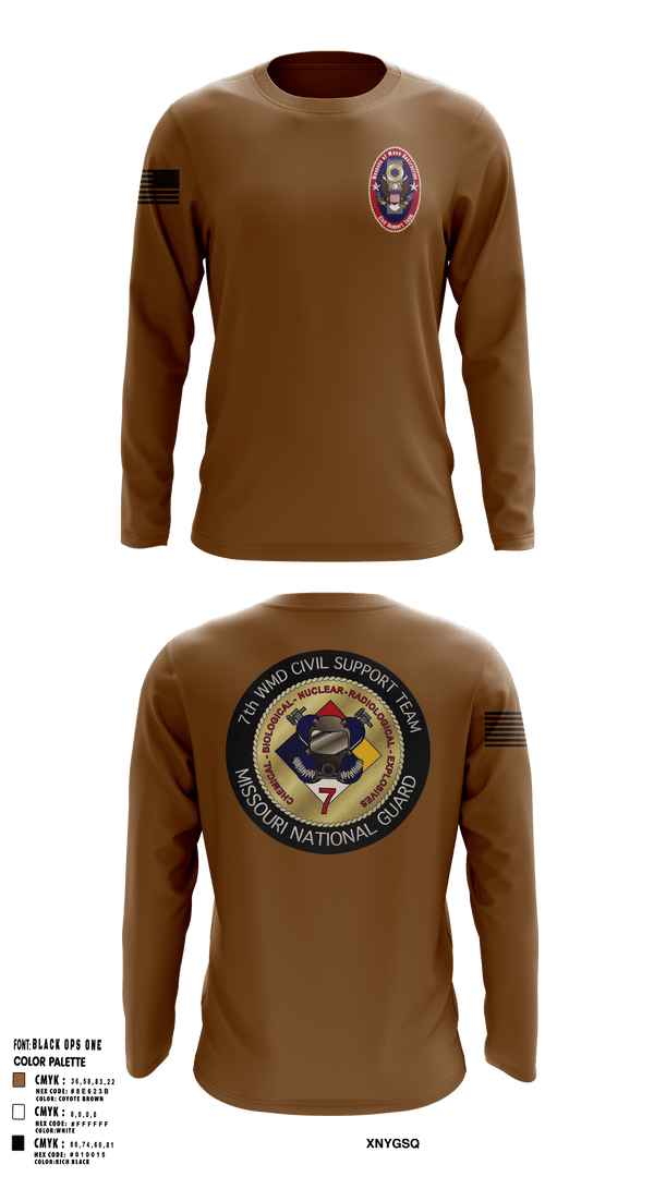 Long Sleeve Performance Shirt, 7th CST, Army, Teamtime, Team time, sublimation, custom sports apparel, team uniforms, spirit wear, spiritwear, sports uniforms, custom shirts, team store, custom team store, fundraiser sports, apparel fundraiser