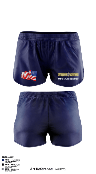 Ranger Panties, MSU Sturgeon Bay, Coast Guard, Teamtime, Team time, sublimation, custom sports apparel, team uniforms, spirit wear, spiritwear, sports uniforms, custom shirts, team store, custom team store, fundraiser sports, apparel fundraiser