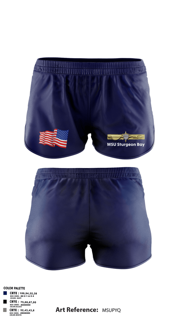 Ranger Panties, MSU Sturgeon Bay, Coast Guard, Teamtime, Team time, sublimation, custom sports apparel, team uniforms, spirit wear, spiritwear, sports uniforms, custom shirts, team store, custom team store, fundraiser sports, apparel fundraiser