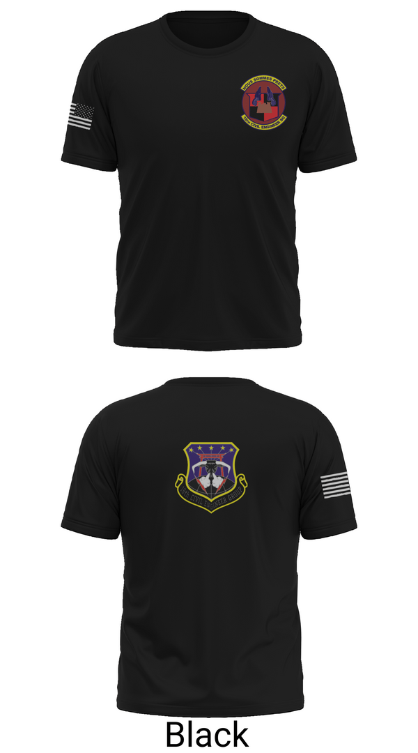 Old School Cotton Feel Shirt, 18th Civil Engineer Sq, Air Force, Teamtime, Team time, sublimation, custom sports apparel, team uniforms, spirit wear, spiritwear, sports uniforms, custom shirts, team store, custom team store, fundraiser sports, apparel fundraiser