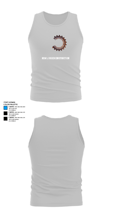 Remlinger construction 95578700 Tank Top - 13