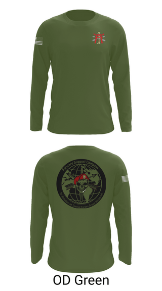 Long Sleeve Performance Shirt, FSC 1-1SFG, Army, Teamtime, Team time, sublimation, custom sports apparel, team uniforms, spirit wear, spiritwear, sports uniforms, custom shirts, team store, custom team store, fundraiser sports, apparel fundraiser