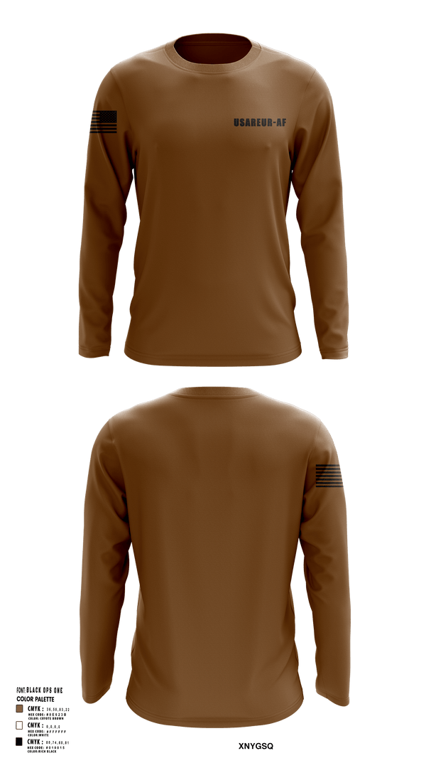 Long Sleeve Performance Shirt, USAREUR-AF, Army, Teamtime, Team time, sublimation, custom sports apparel, team uniforms, spirit wear, spiritwear, sports uniforms, custom shirts, team store, custom team store, fundraiser sports, apparel fundraiser