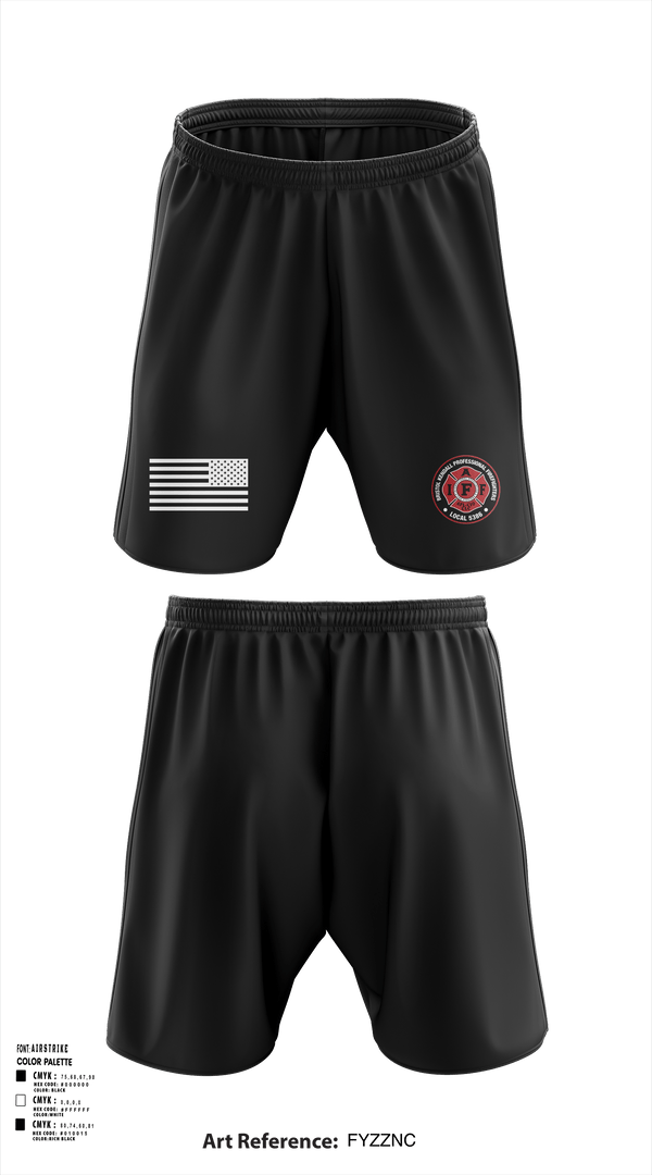 Athletic Shorts With Pockets, Local 5386, Fire Department, Teamtime, Team time, sublimation, custom sports apparel, team uniforms, spirit wear, spiritwear, sports uniforms, custom shirts, team store, custom team store, fundraiser sports, apparel fundraiser