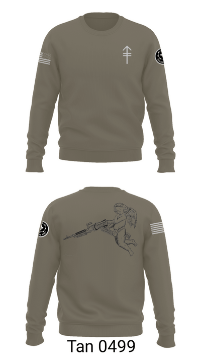 2/2 3rd PLT Weapon Squad 26092004 Crew Neck Sweatshirt - 65