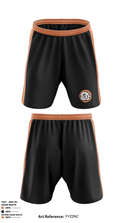 Coalinga High School Soccer 82126343 Athletic Shorts With Pockets - 39