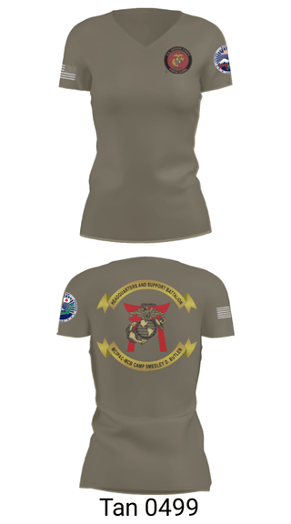 Women's Short Sleeve Vneck Shirt, MCIPAC, Marines, Teamtime, Team time, sublimation, custom sports apparel, team uniforms, spirit wear, spiritwear, sports uniforms, custom shirts, team store, custom team store, fundraiser sports, apparel fundraiser