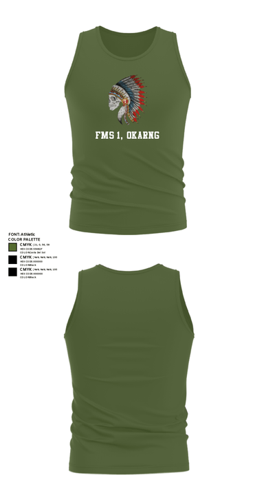 FMS 1, OKARNG 20204603 Tank Top - 56
