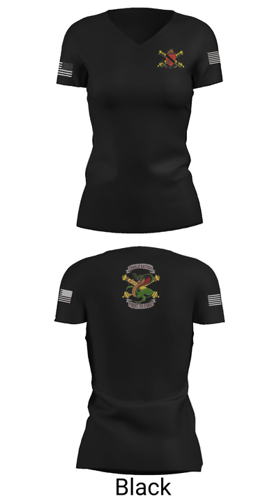 1-7FA Cobra Btry 25303520 Women's Short Sleeve V-neck Shirt - 28