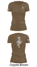 3rd Battalion 2nd Marines Scout Sniper Platoon 1879947 Women's Short Sleeve V-neck Shirt - 8