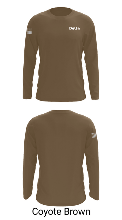 Delta 76372611 Long Sleeve Performance Shirt - 6