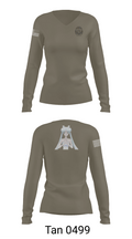 State of Hawaii Department of the Attorney General (HIAG) Civil Rights Investigations Unit 42845743 Women's Long Sleeve V-neck Shirt - 73
