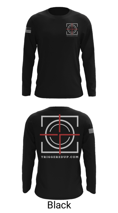 Triggered up 67978280 Long Sleeve Performance Shirt - 26