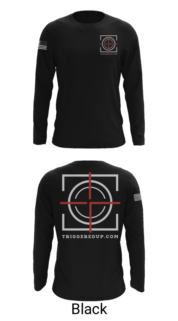 Long Sleeve Performance Shirt, Triggered up, , Teamtime, Team time, sublimation, custom sports apparel, team uniforms, spirit wear, spiritwear, sports uniforms, custom shirts, team store, custom team store, fundraiser sports, apparel fundraiser
