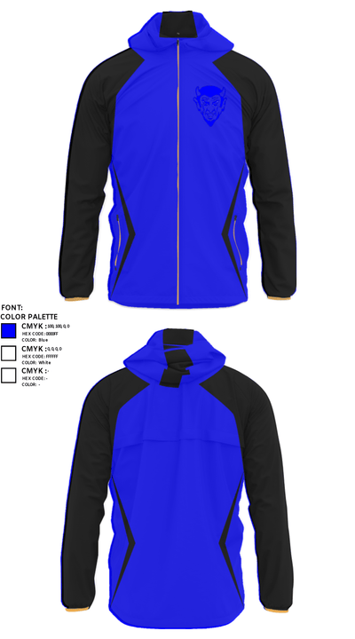 Quincy Senior High School Track 86814708 Windbreaker - 25